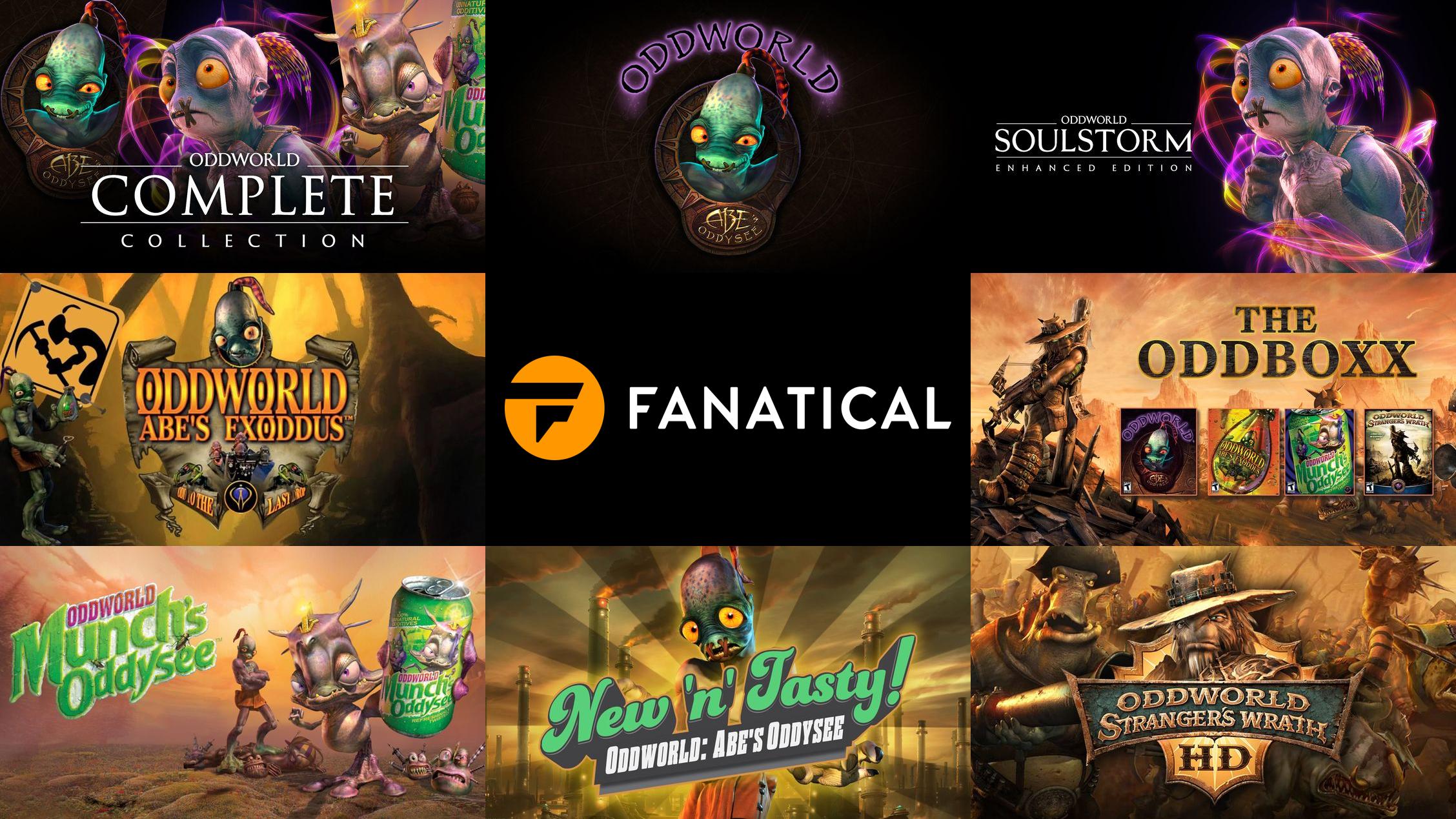 Oddworld Inhabitants Games | PC and Steam Keys | Fanatical