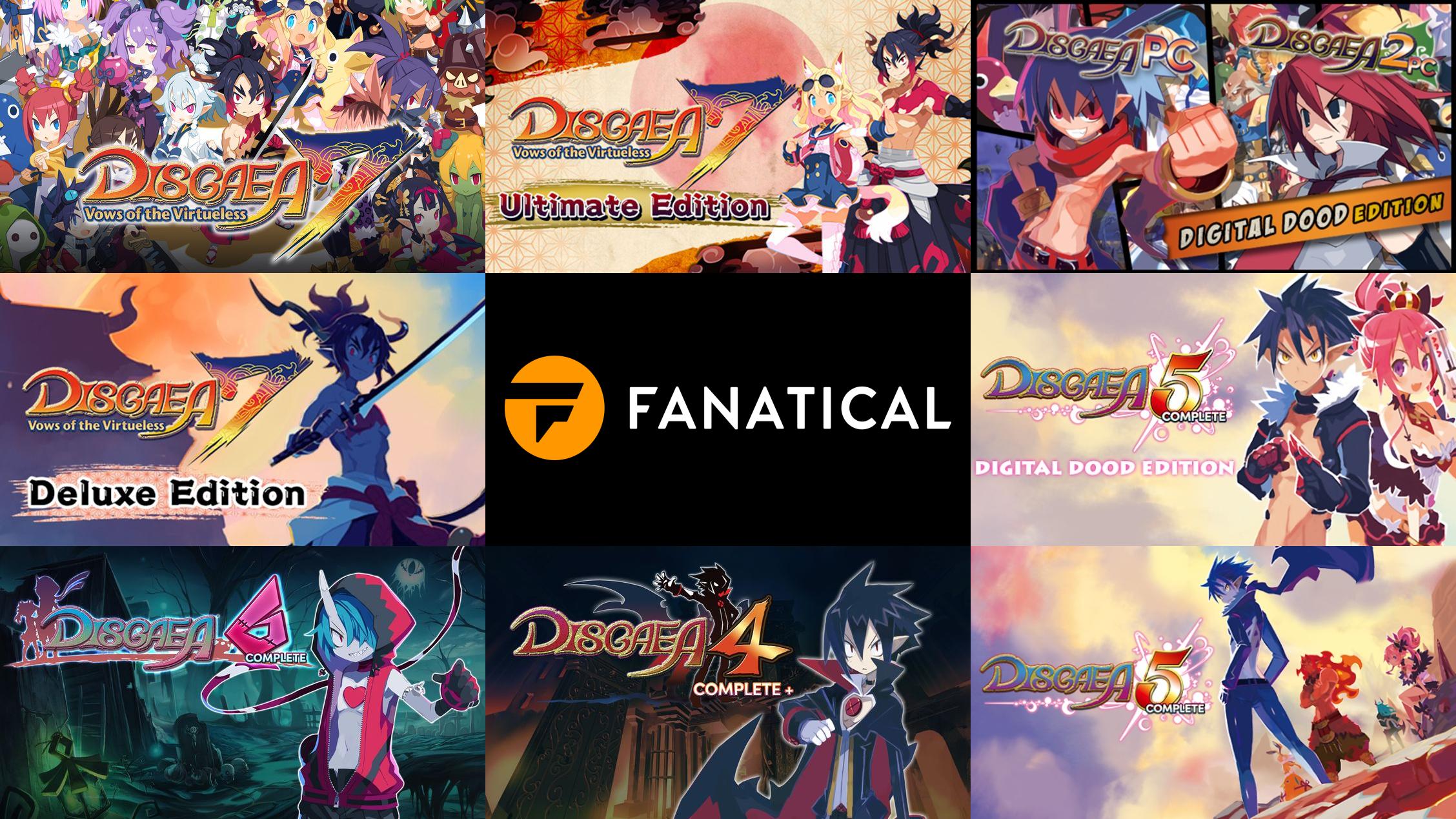 Disgaea Games | PC and Steam Keys | Fanatical