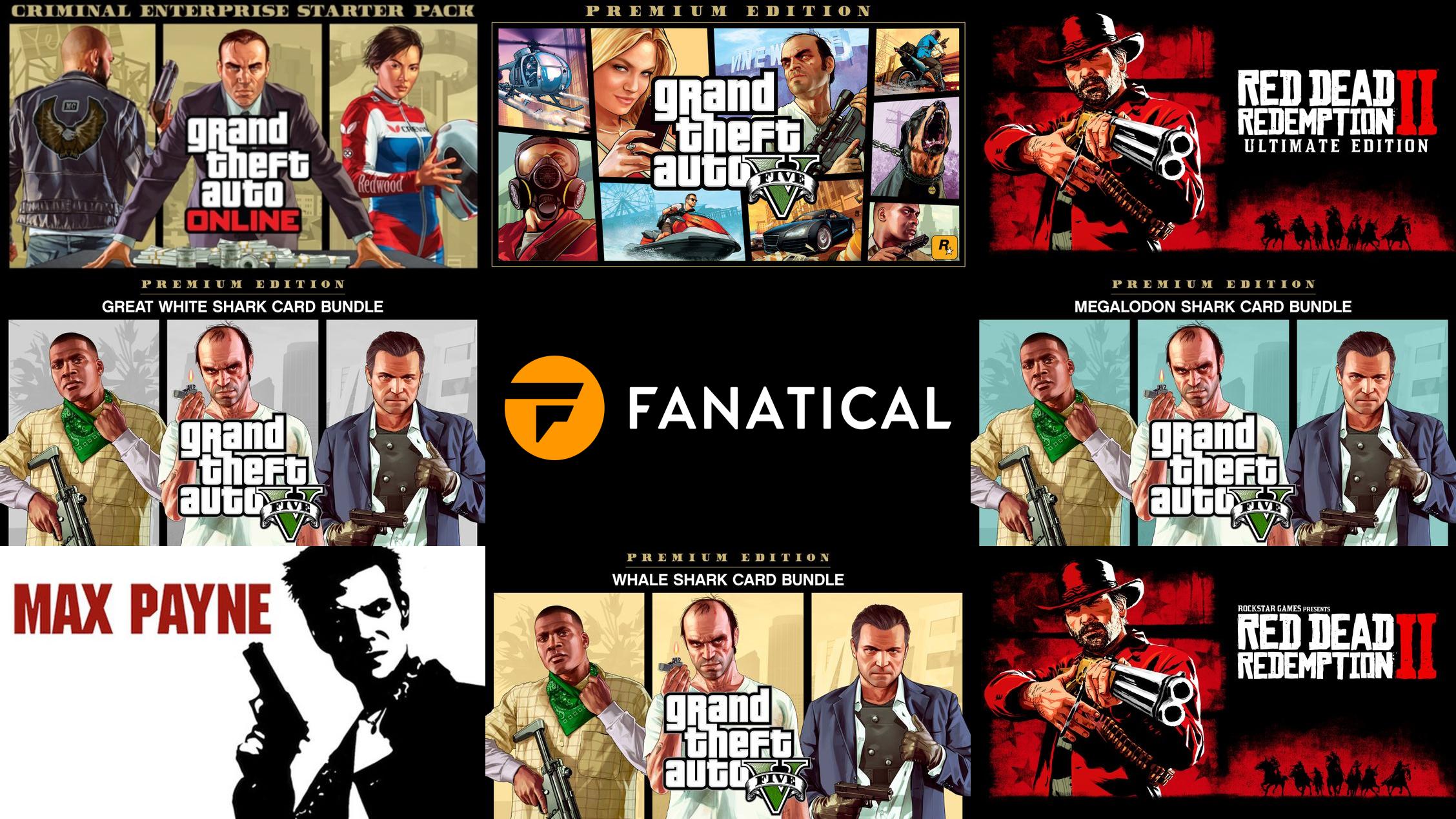 Rockstar Games PC and Steam Keys Fanatical