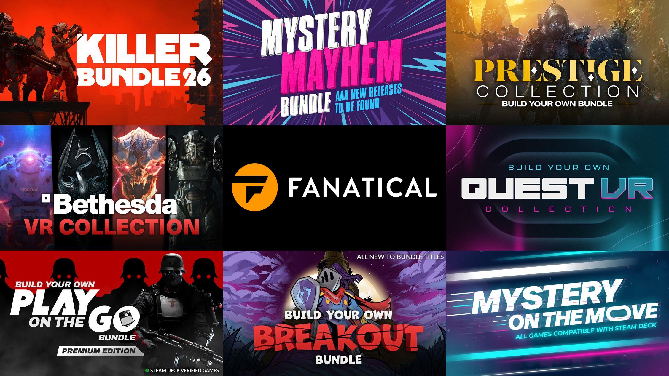 Fanatical PC Game Bundles, Book Bundles & Software Bundles