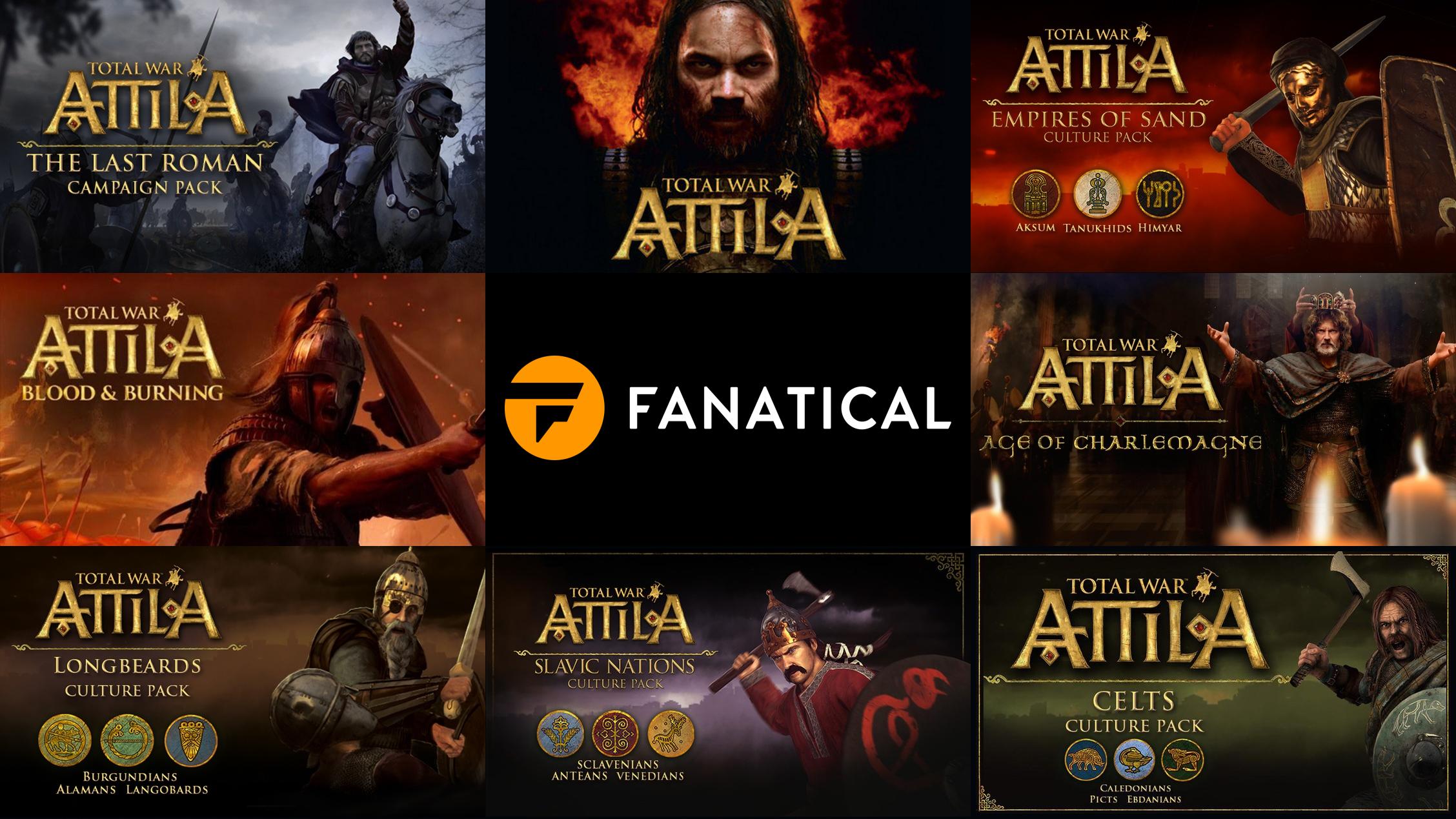 ATTILA Games | PC and Steam Keys | Fanatical