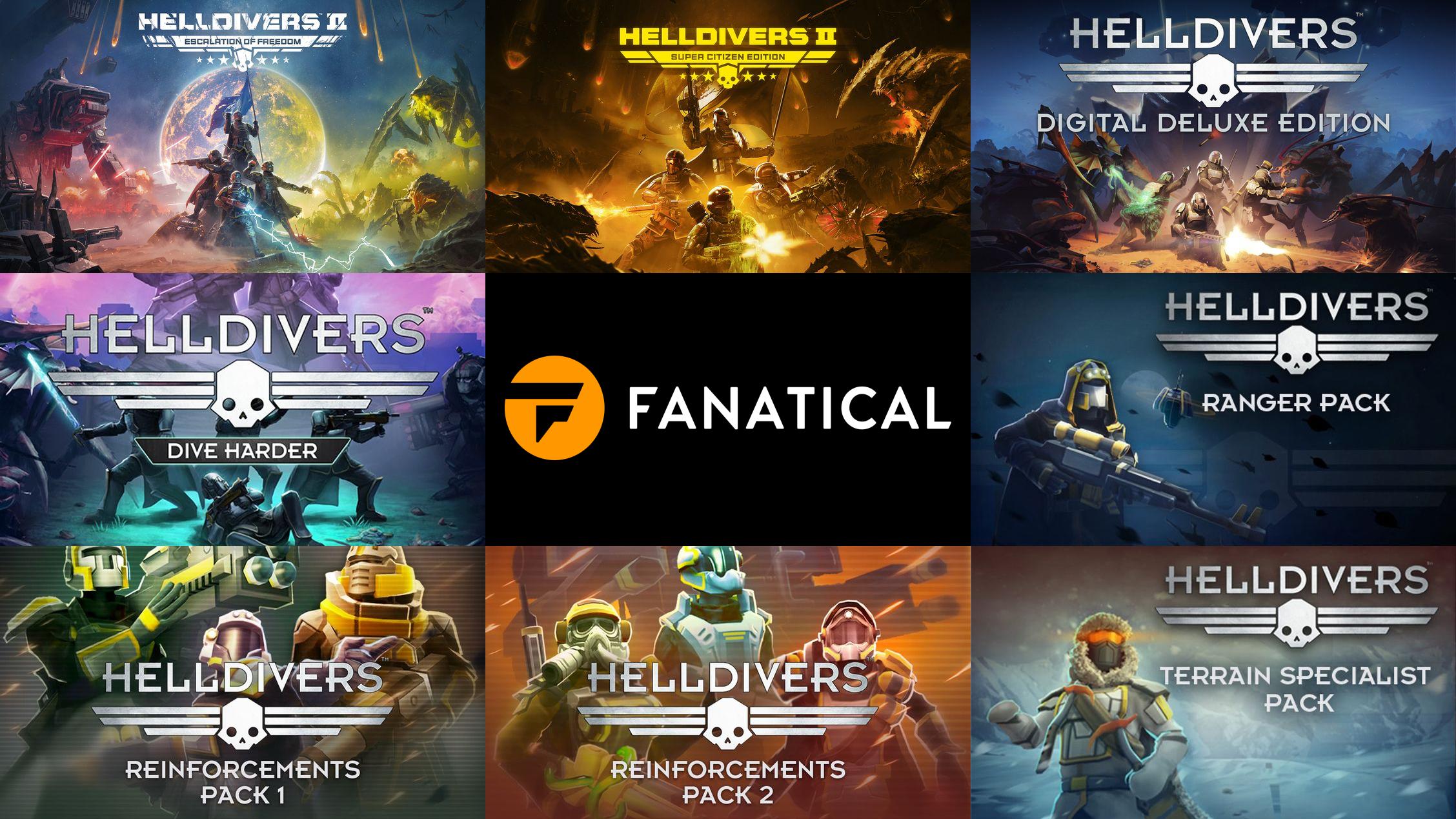 HELLDIVERS Games | PC and Steam Keys | Fanatical