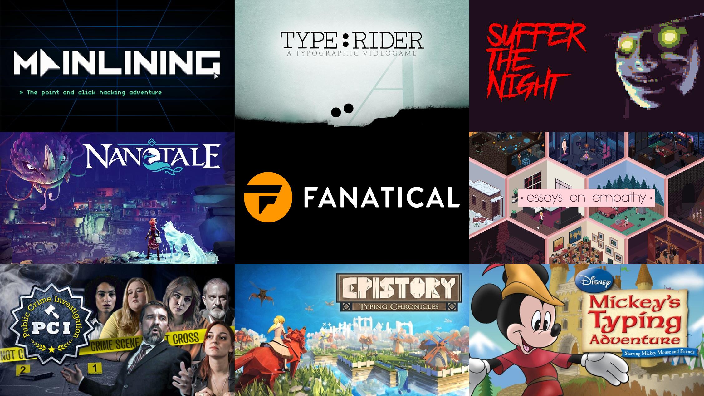 Typing Games | PC and Steam Keys | Fanatical
