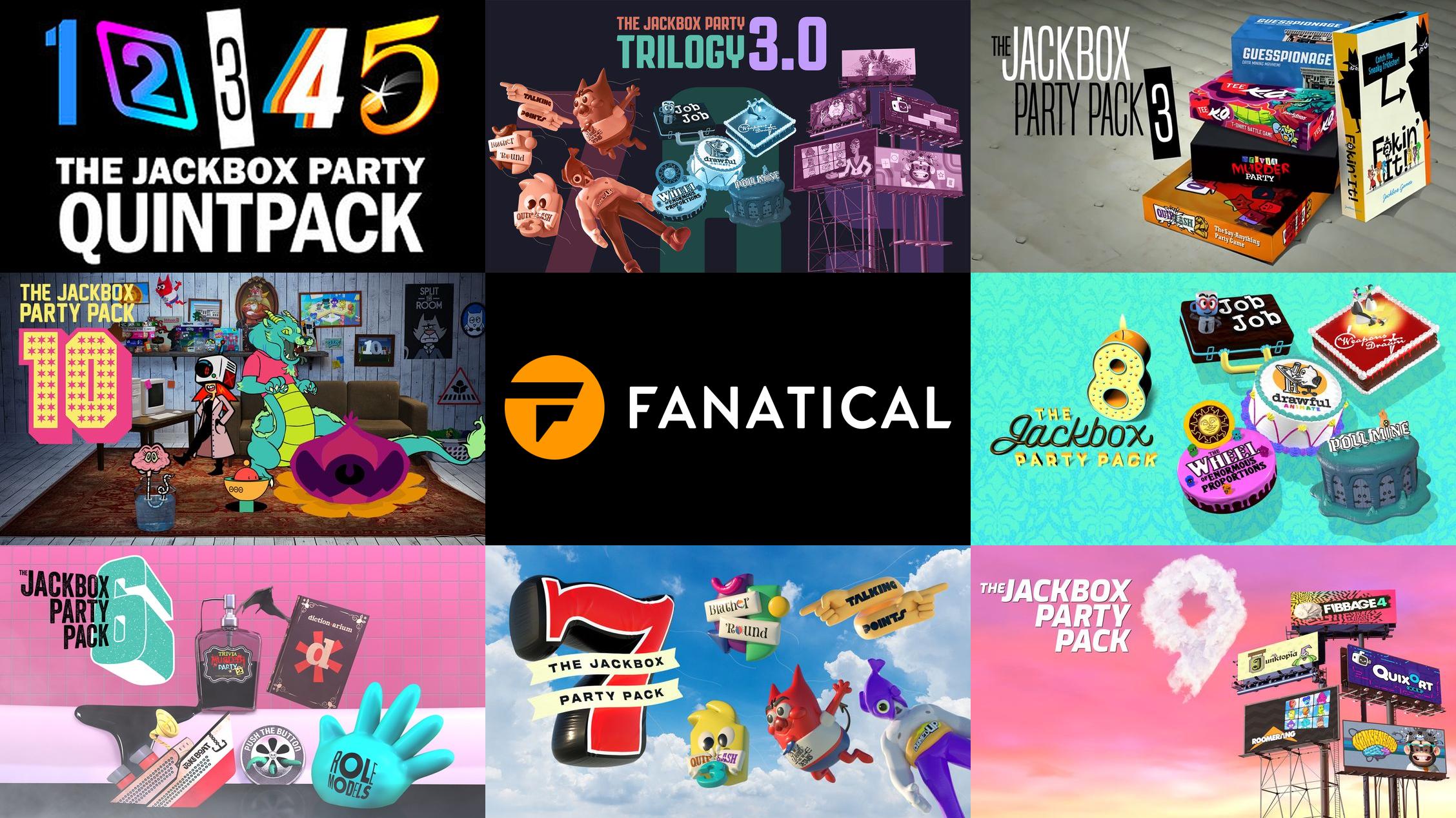 Jackbox Games PC and Steam Keys Fanatical