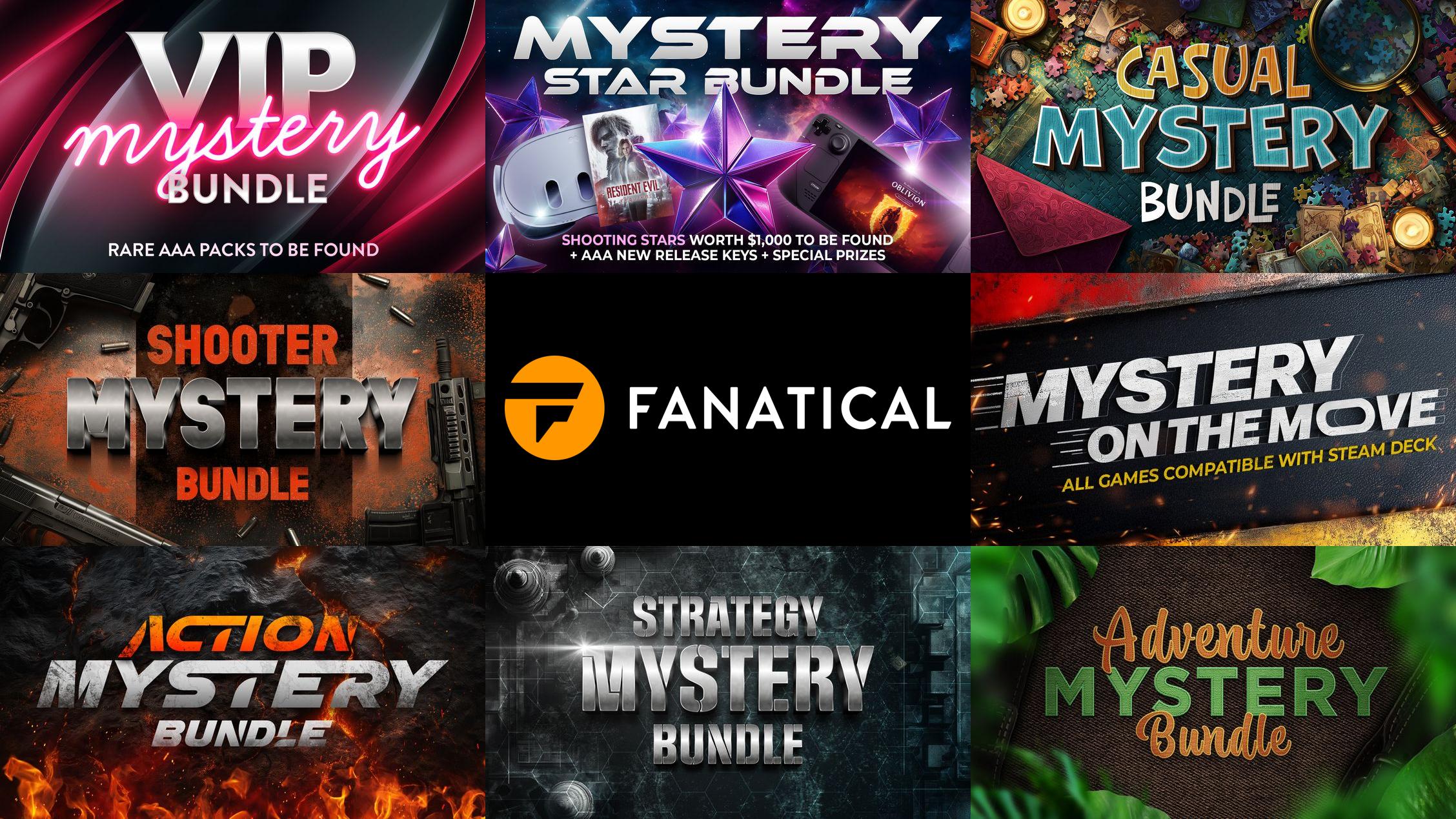 Mystery Steam Game Bundles | Fanatical