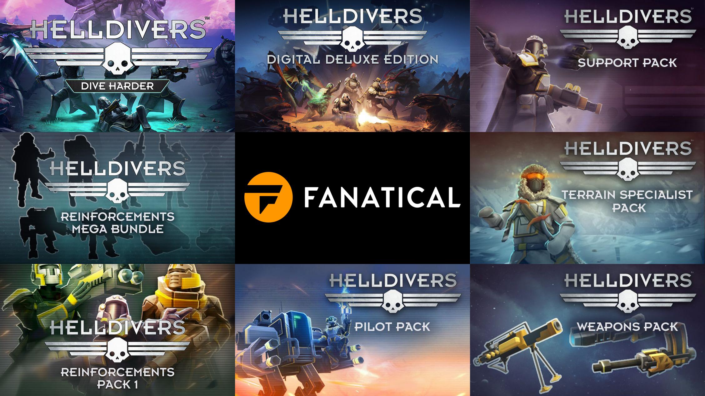 HELLDIVERS Games | PC and Steam Keys | Fanatical